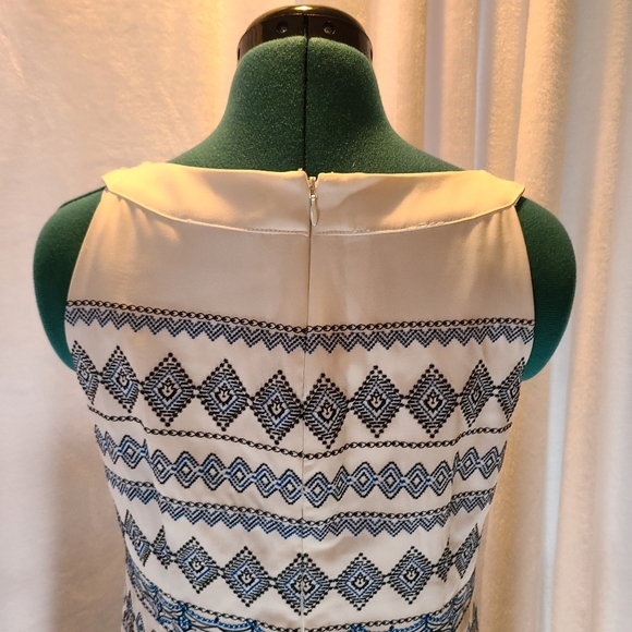 White Black House Market Dress - Picture 4 of 16